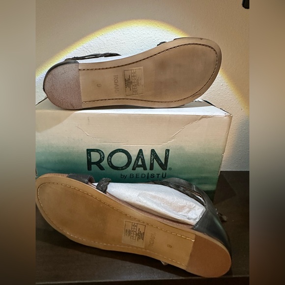 🆕ROAN Women’s Posey Leather Sandal SZ9 - Picture 2 of 8